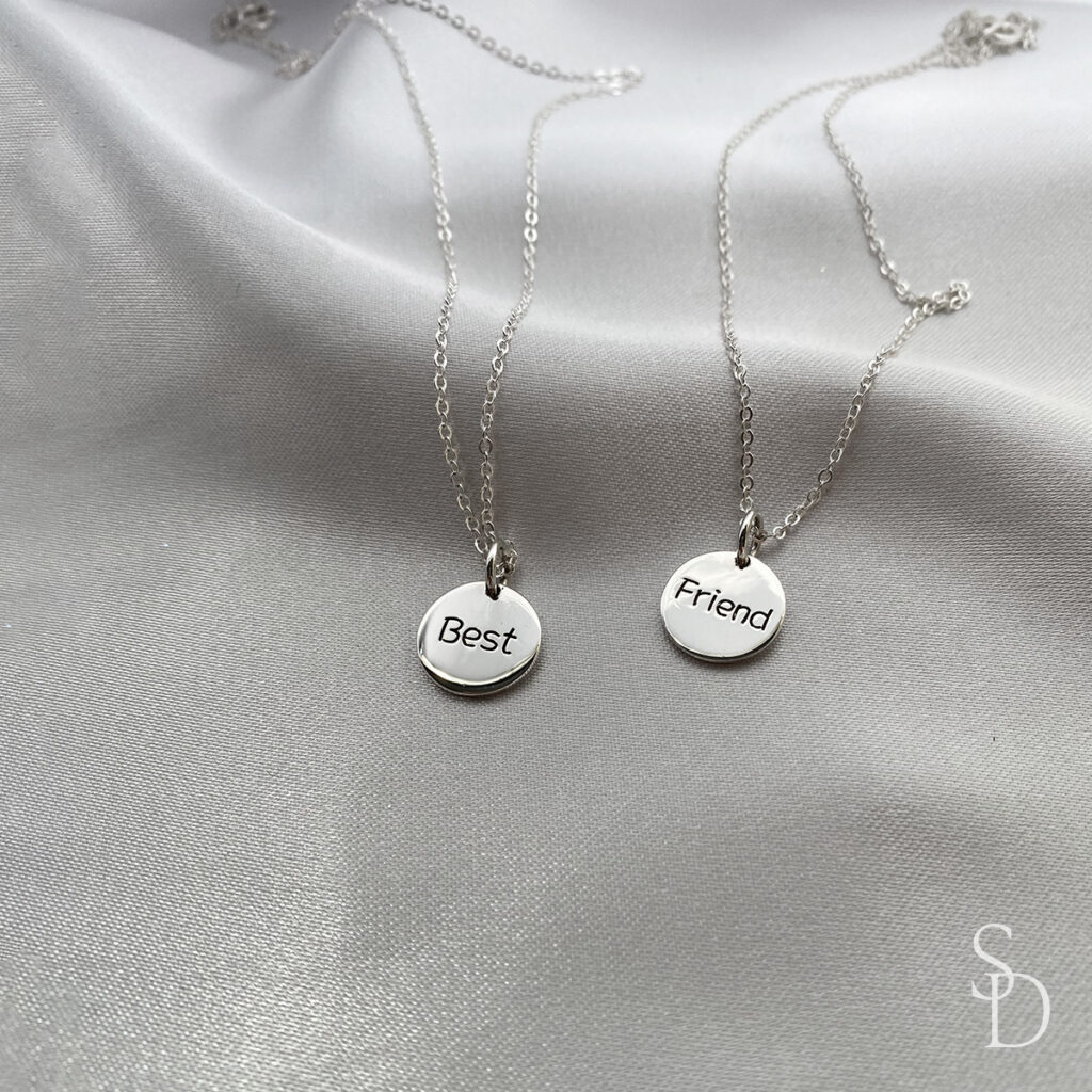 Pack de collares BEST FRIENDS plata 950 Sumaq Design